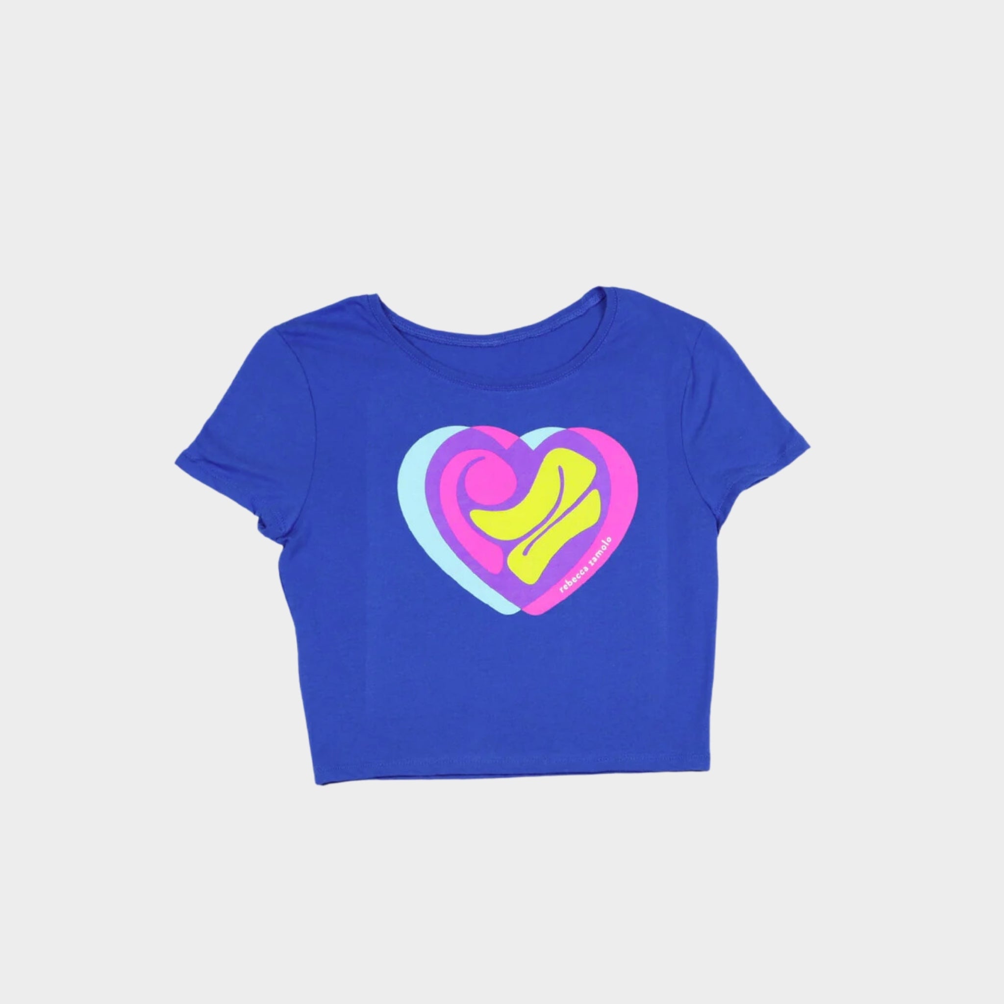 RZ Heart Crop T Shirt