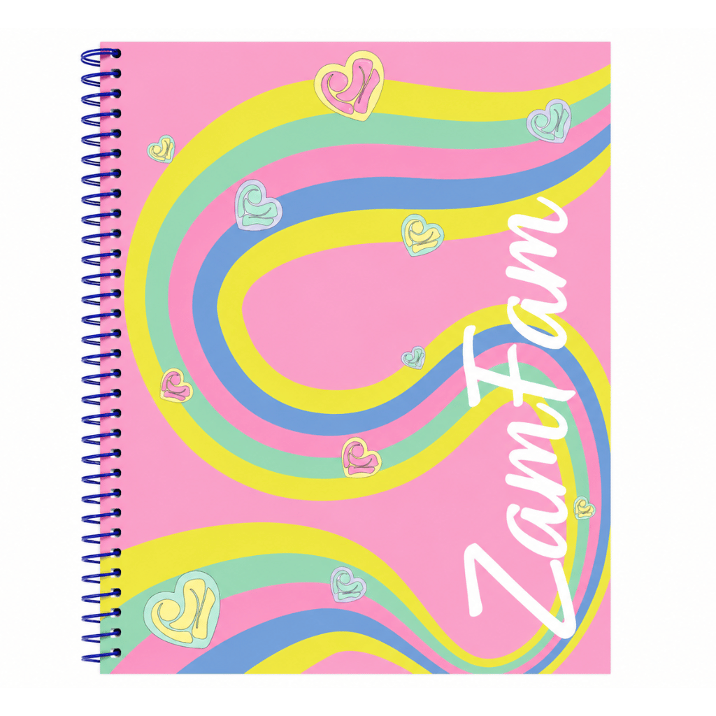 Rainbow Spiral Notebook