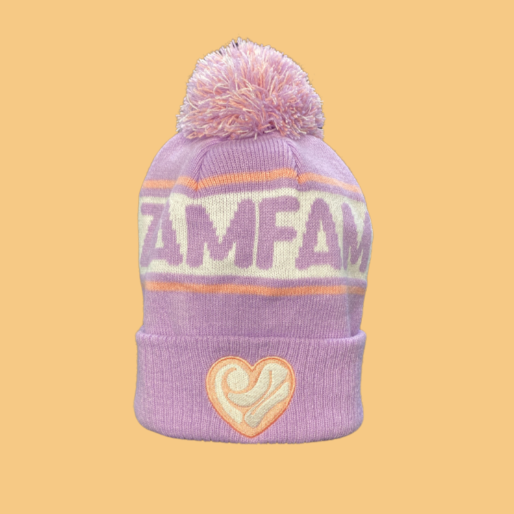 帽子 oMA LOGO FOLDED BEANIE BROWN CREAM IMG_4448.png?v=1669064642