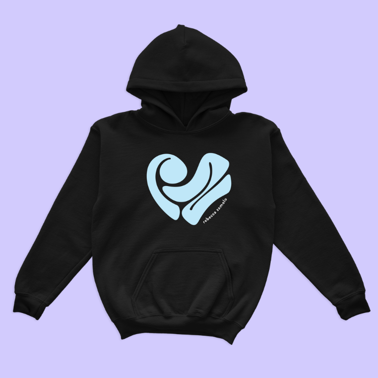 Rebecca zamolo merch hoodie shop