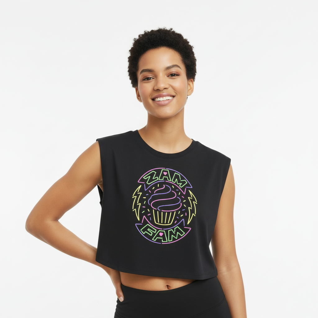 Lightning Bolt Crop Top