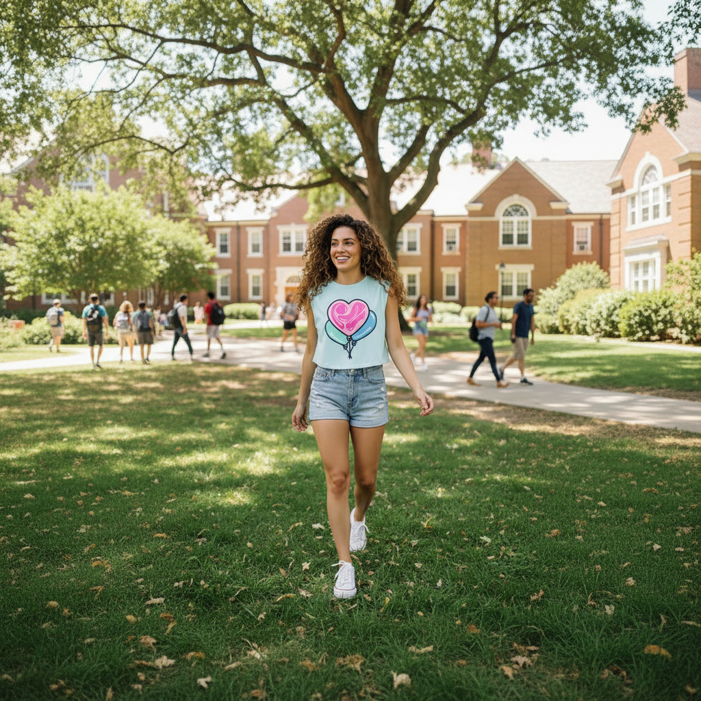RZ Balloons Crop Top