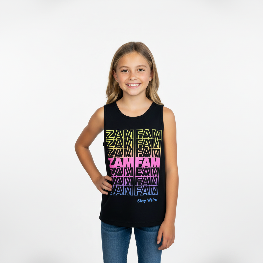 Zamfam Repeat Tank Top