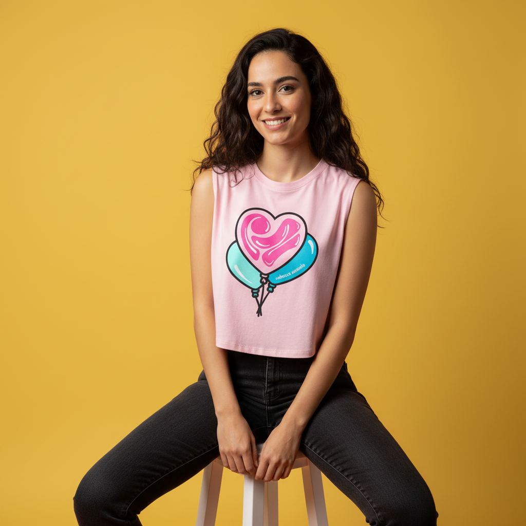 RZ Balloons Crop Top