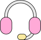 Headphone set.