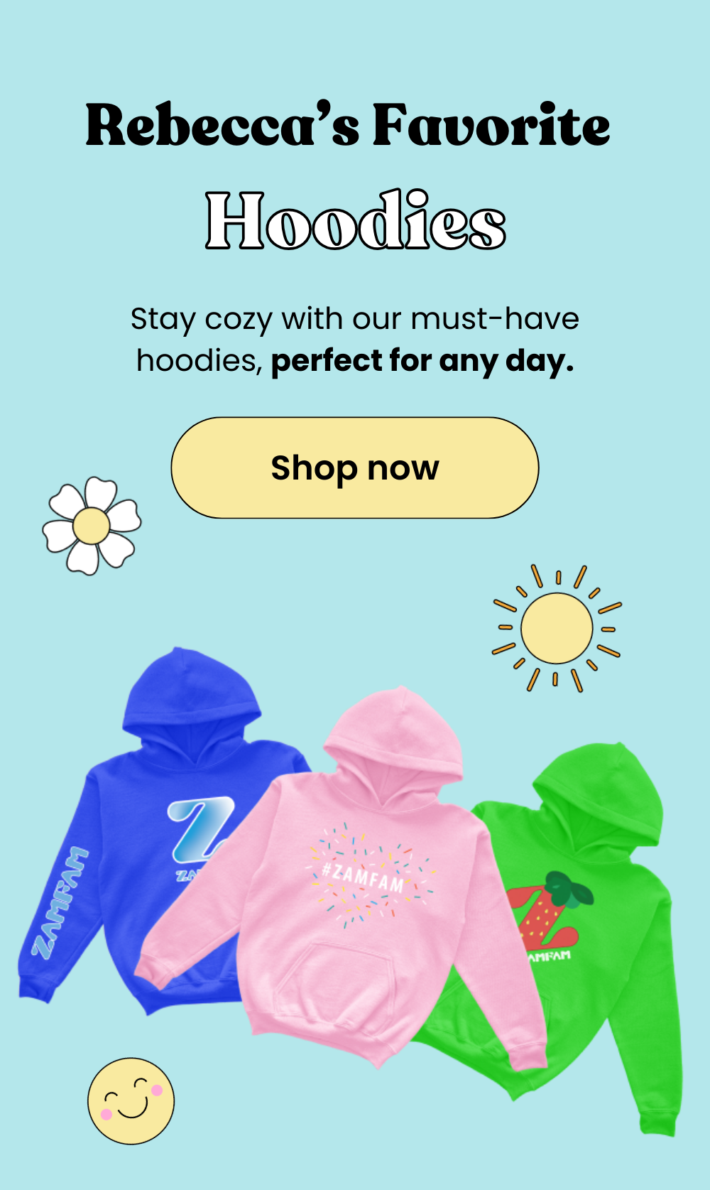 Official Rebecca Zamolo Merch Store - Get Zamfam Merch Here!