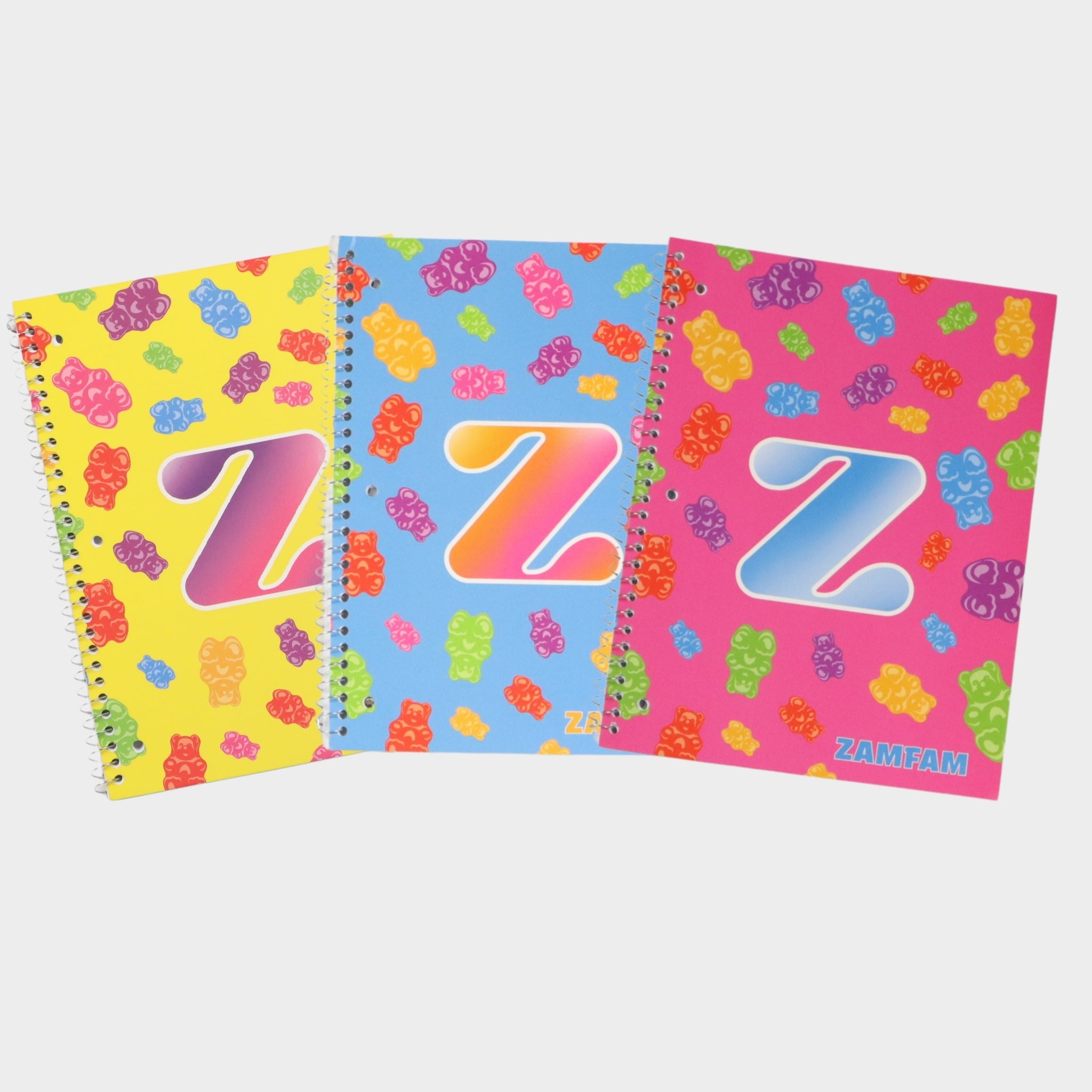 Gummy Bear Spiral Notebooks Rebecca Zamolo
