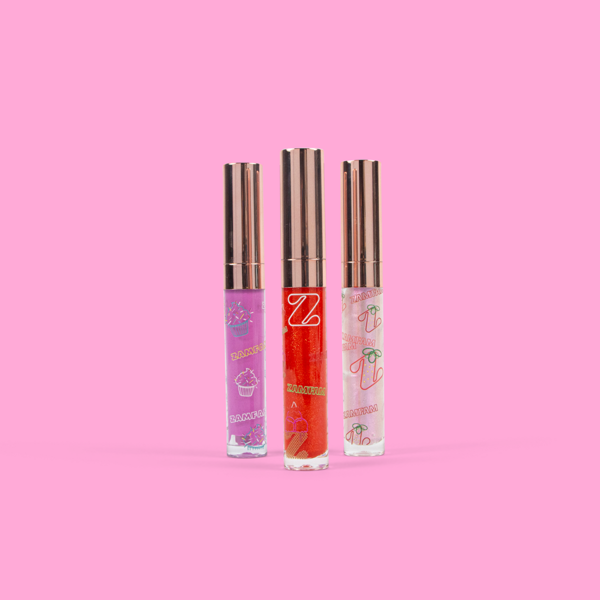 Zamfam Lip Gloss Bundle | Accessories | Rebecca Zamolo