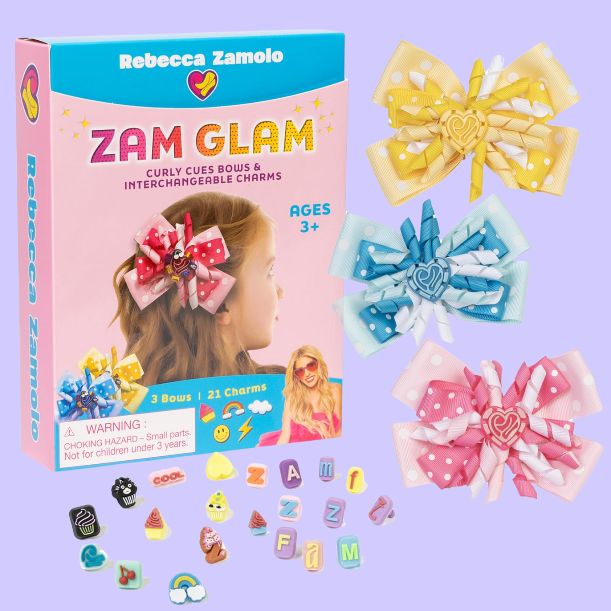 Zam Glam Hair Bow Kit