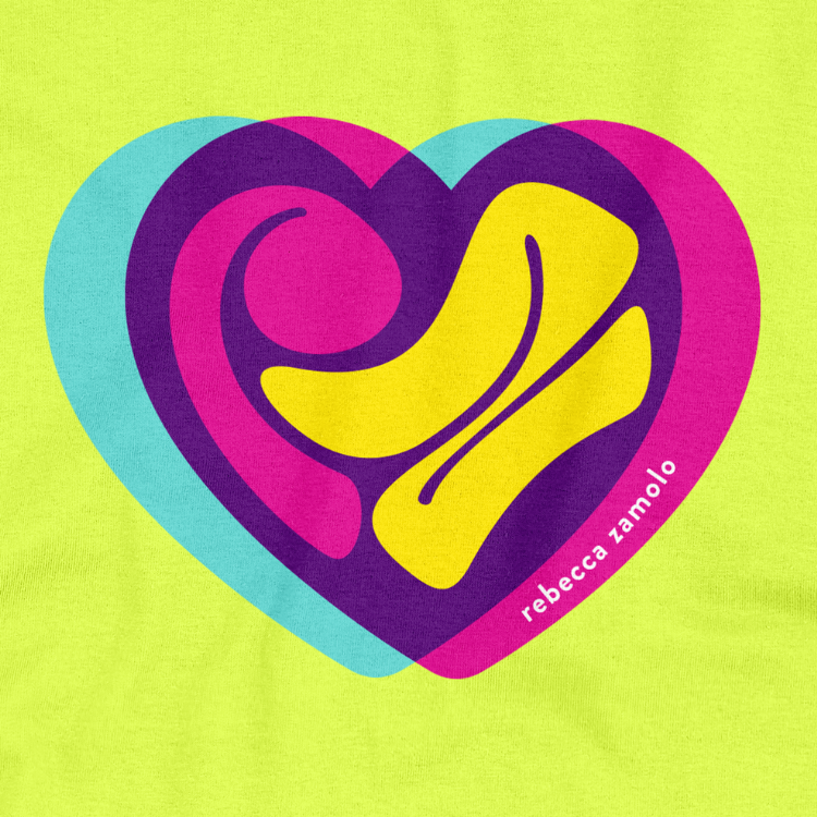 RZ Heart Tee - Secondary Image