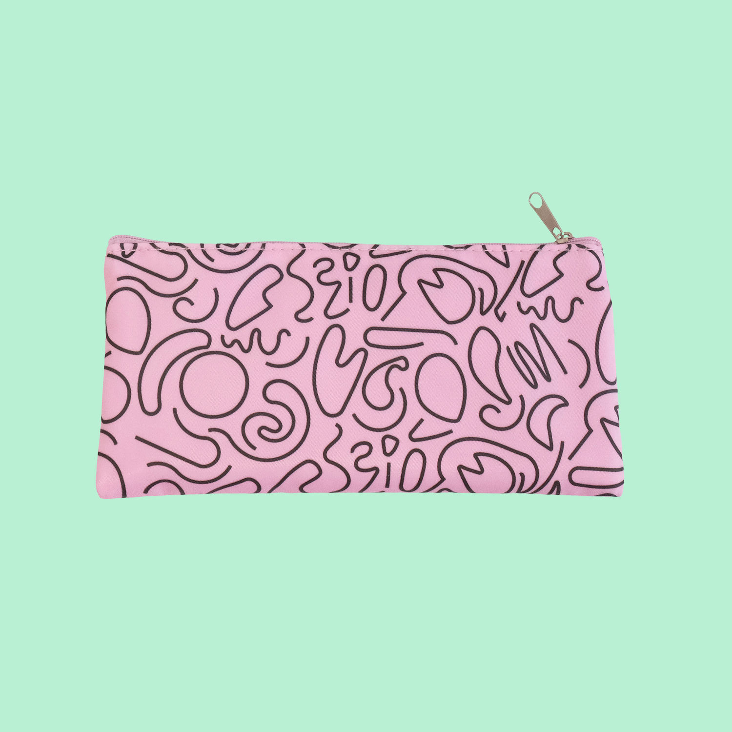 Back view of the pencil case.