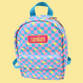 Checkered Mini Backpack
