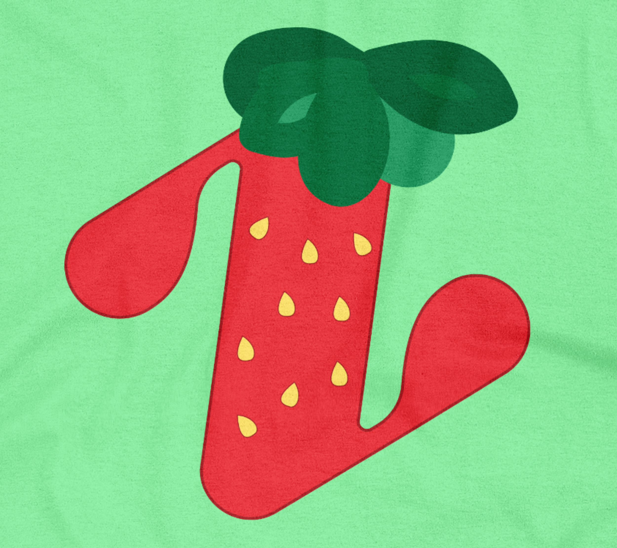 Strawberry Tee - Secondary Image