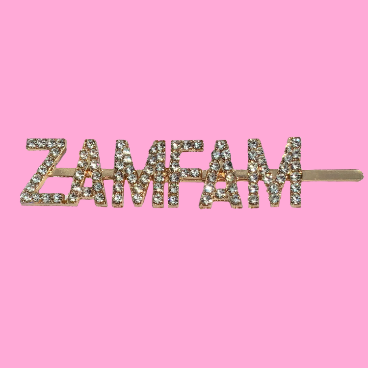 Zamfam Crystal Hair Clip