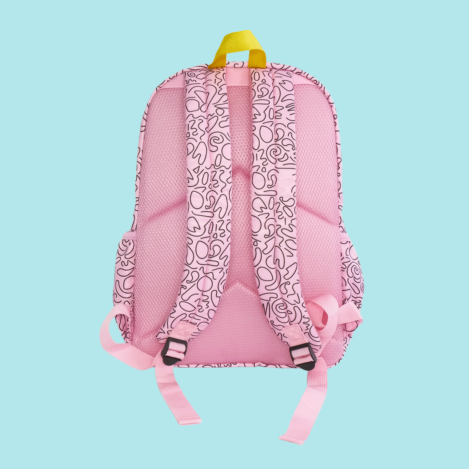 Back view of the back to school backpack.