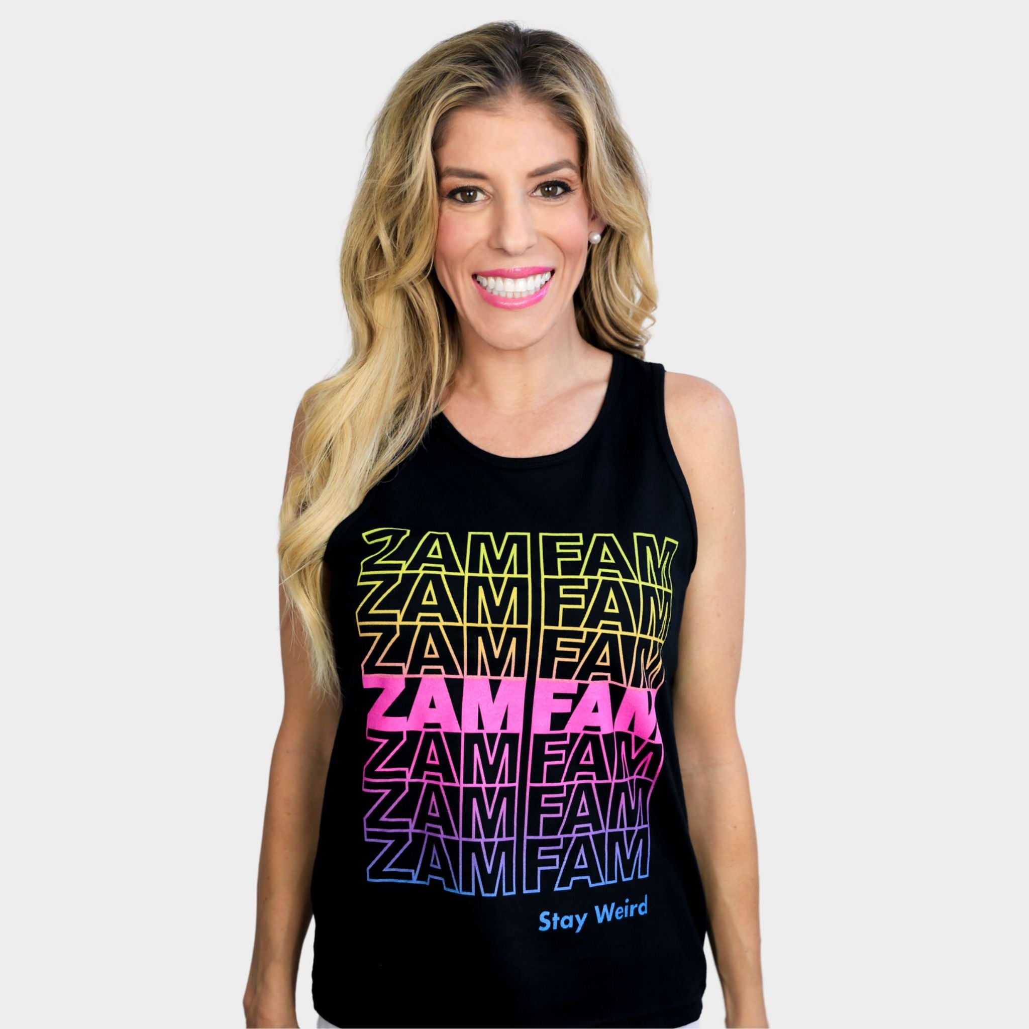 Zamfam Repeat Tank Top