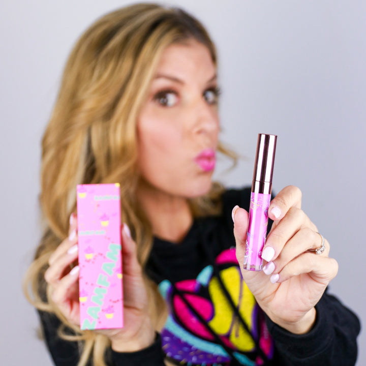 Zamfam Flavored Lip Gloss Rebecca Zamolo