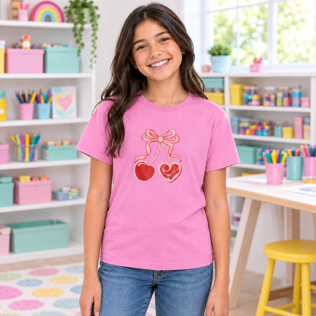 Glitter Bow T Shirt