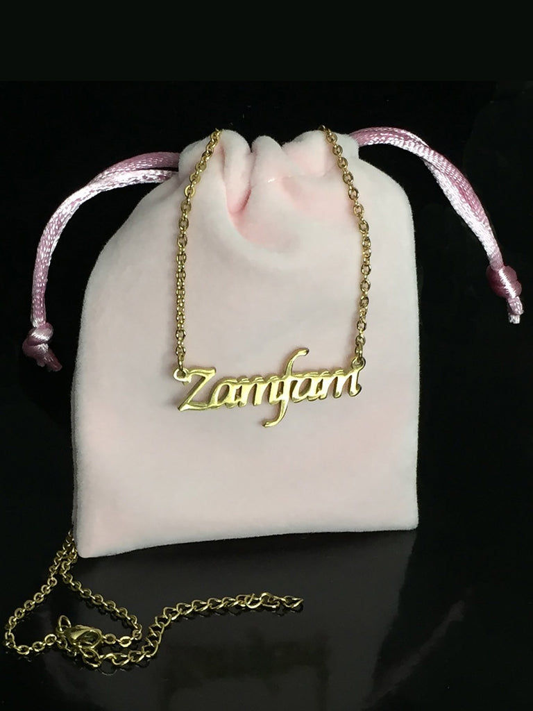 ZAMFAM Gold Keepsake Necklace